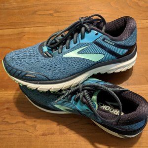 Brooks Womens Adrenaline Gts 18 Navy/Teal Running